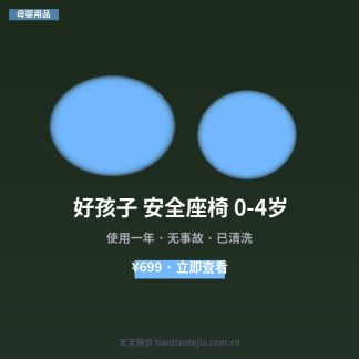 好孩子 安全座椅 0-4岁